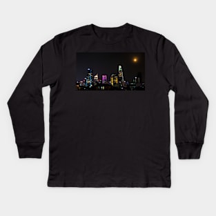 Saigon Skyline Kids Long Sleeve T-Shirt